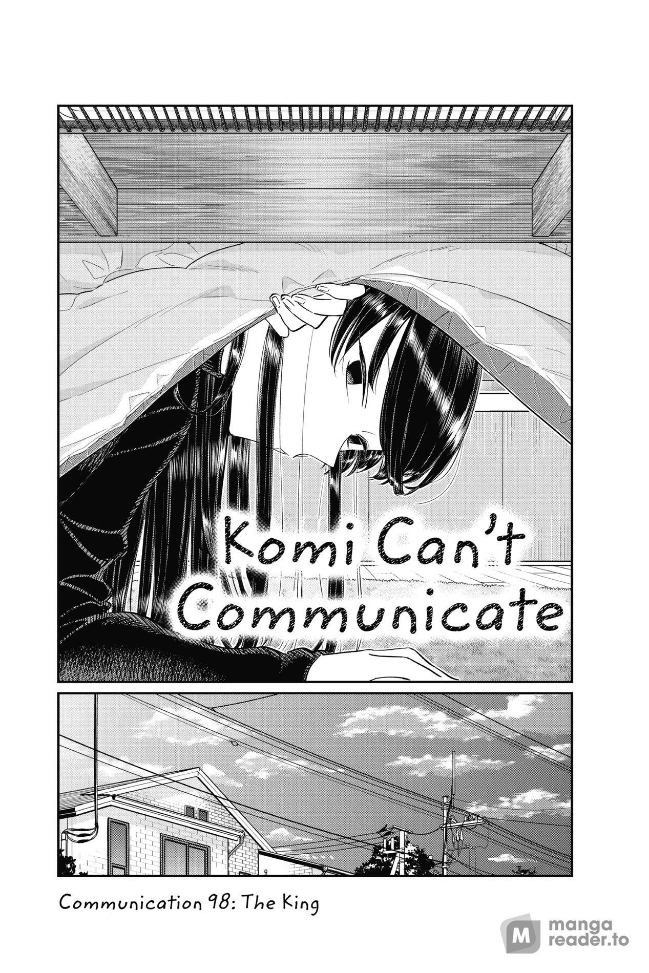 Komi Can’t Communicate, Chapter 98 image 01